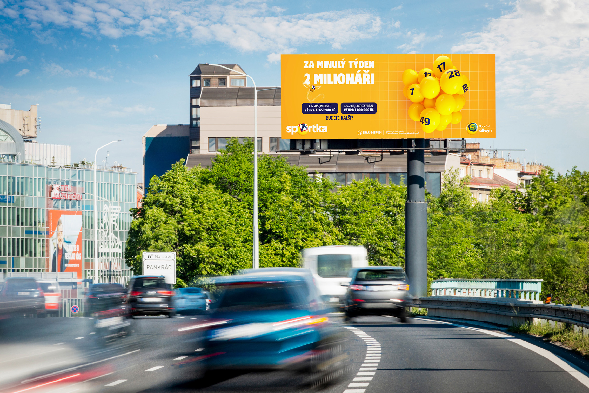 Allwyn & inkrementální reach k TV díky DOOH