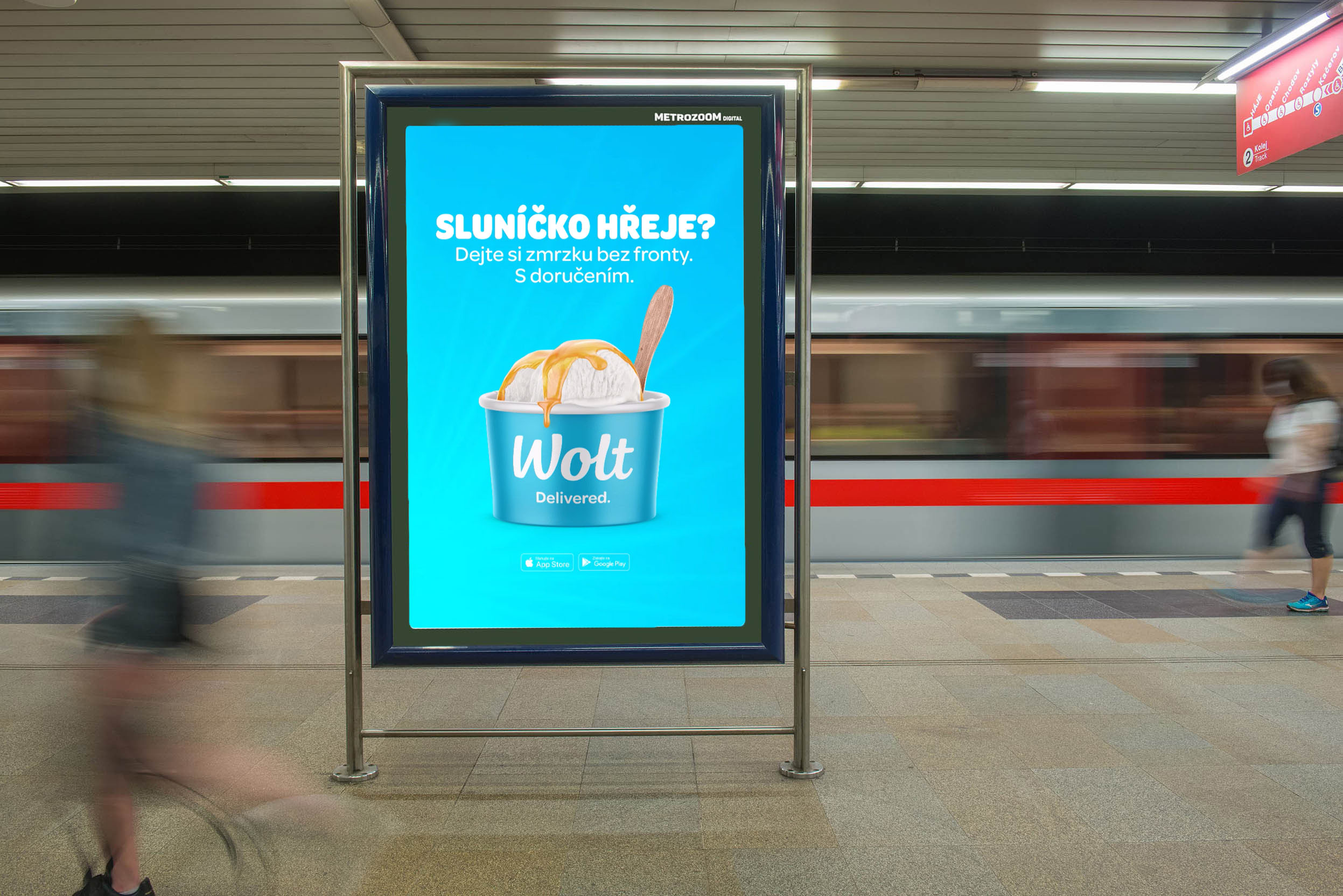 Wolt – motiv pro slunečné počasí